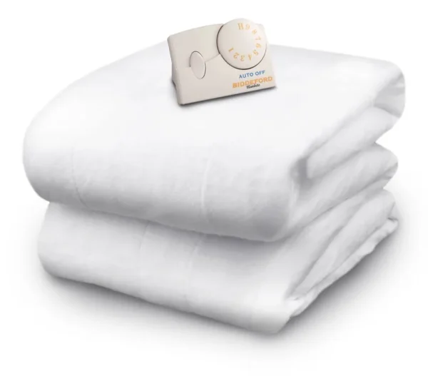 Biddeford 5900-908221-100 Electric Heated Mattress Pad White Twin