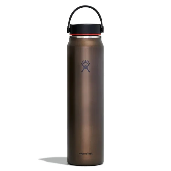 Hydro Flask 40 oz Lightweight Wide Mouth Trail Series Bottle - Obsidian