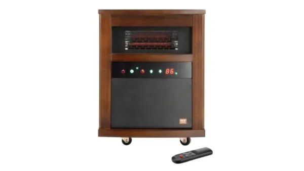 Redstone Gd9315bcw-5ja 1,500 W Portable Electric Infrared Heater with Cabinet
