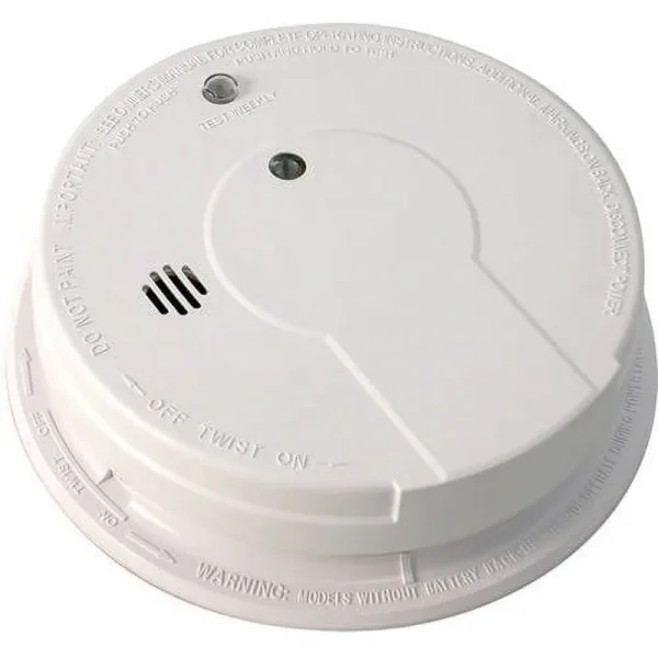 Kidde 6-Pack Hardwire Smoke Alarm with Hush Feature and Battery Backup