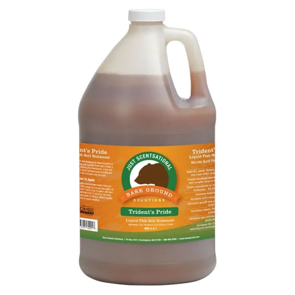 Just Scentsational Tridents Pride Liquid Fish Fertilizer, 1 Gallon