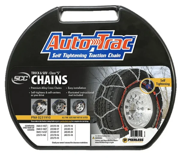 Peerless Chain Autotrac Light Truck/SUV Tire Chains, #0231910