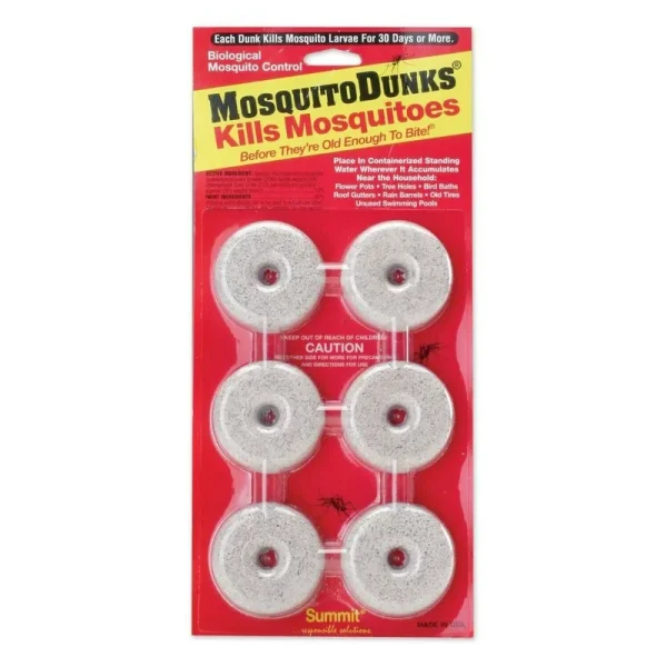 Summit...responsible Solutions 110-12 Mosquito Dunks, 6 Piece