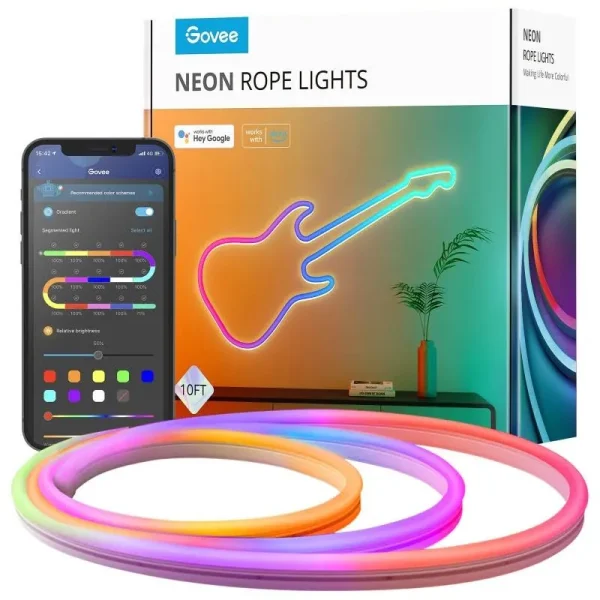 Govee Tira Luces Led H61a0 3 M Transparente