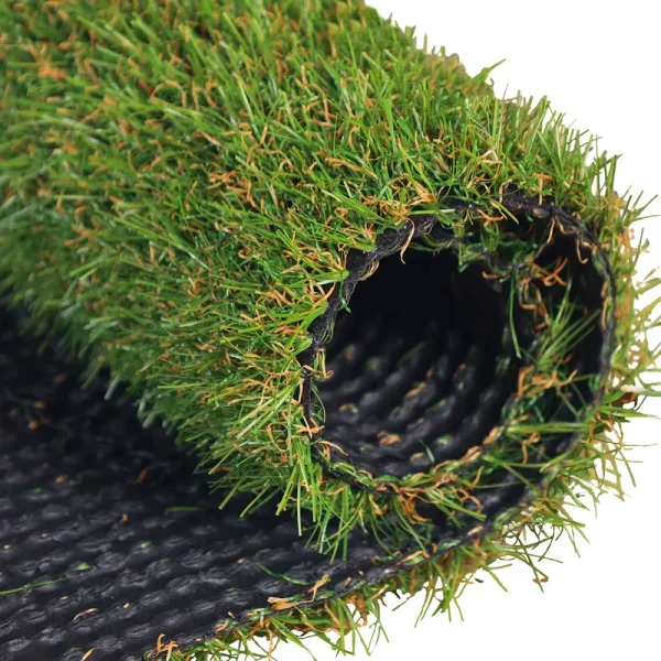Superior Indoor/ Outdoor Artificial Grass Area Rug, Green, 6x9 ft