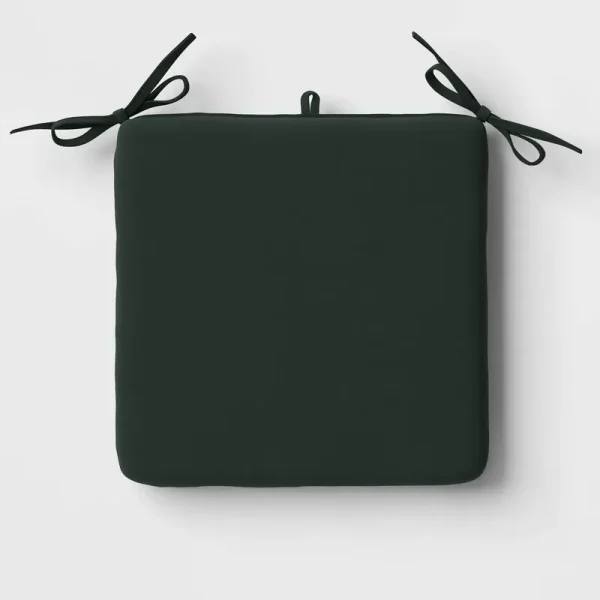 16"x16" Outdoor Chair Seat Cushion Fern Shower Green - Room Essentials