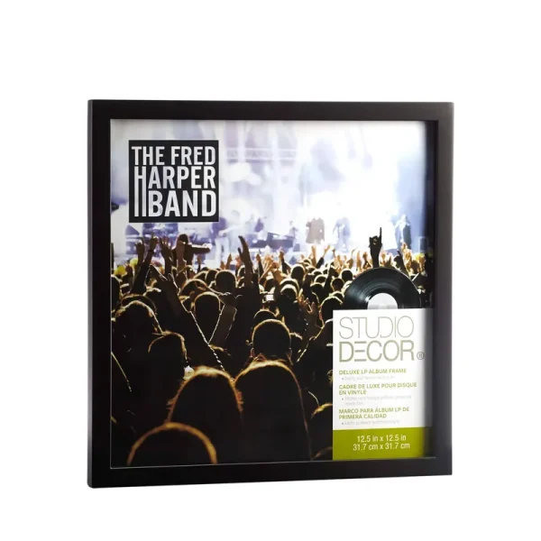 Studio Decor 12.5" x 12.5" Deluxe LP Album Frame - Each