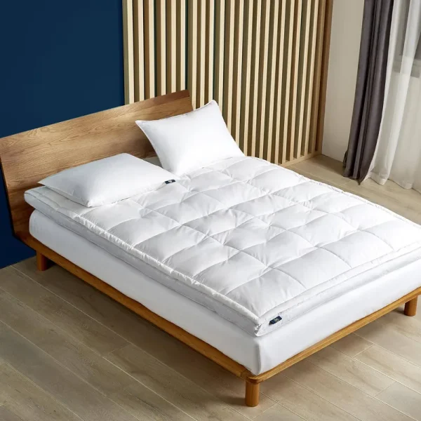 Serta 2" Feather and Down Fiber Top Featherbed Full - White