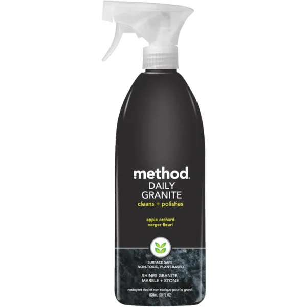 method Daily Granite Cleaner - Apple Orchard Scent - 28 oz Spray Bottle