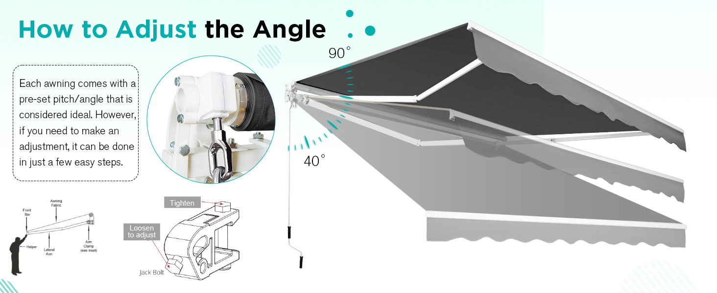 awnings for patio
