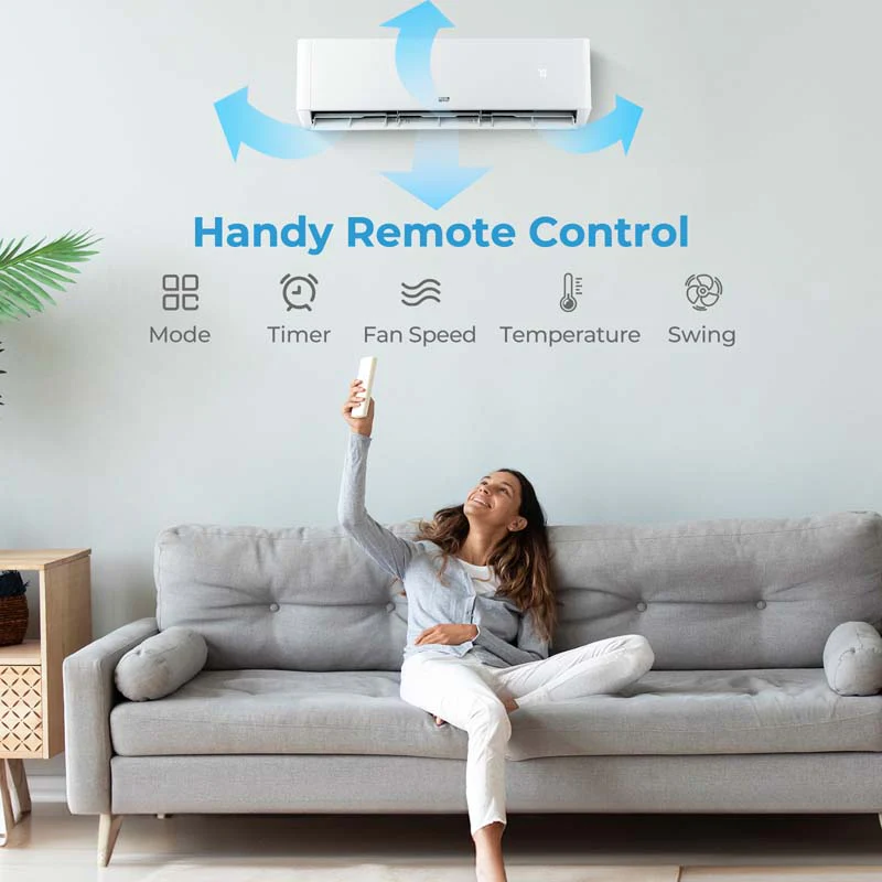 Eletriclife 27000 BTU 3 Zone 22 SEER2 Mini Split AC with Heat Pump