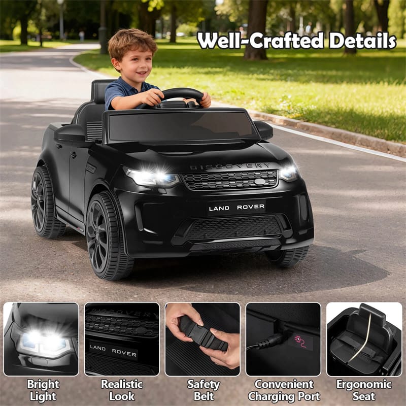 Eletriclife 12V Kids Ride-On Car Licensed Land Rover Sport Electric Vehicle with Remote Control