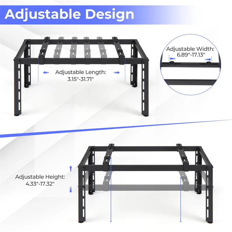 Eletriclife Adjustable Mini Split Ground Stand for 9000-36000 BTU Ductless Air Conditioners Heat Pump